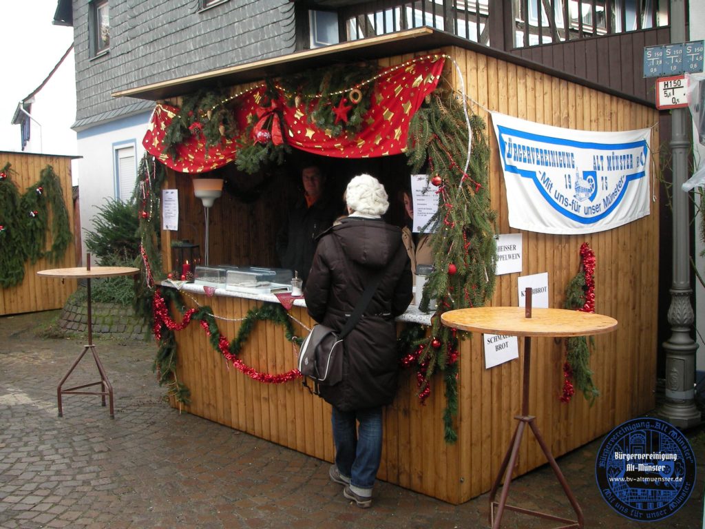 2012: Weihnachtsmarkt · BVAM · Bürgervereinigung Alt-Münster e.V.