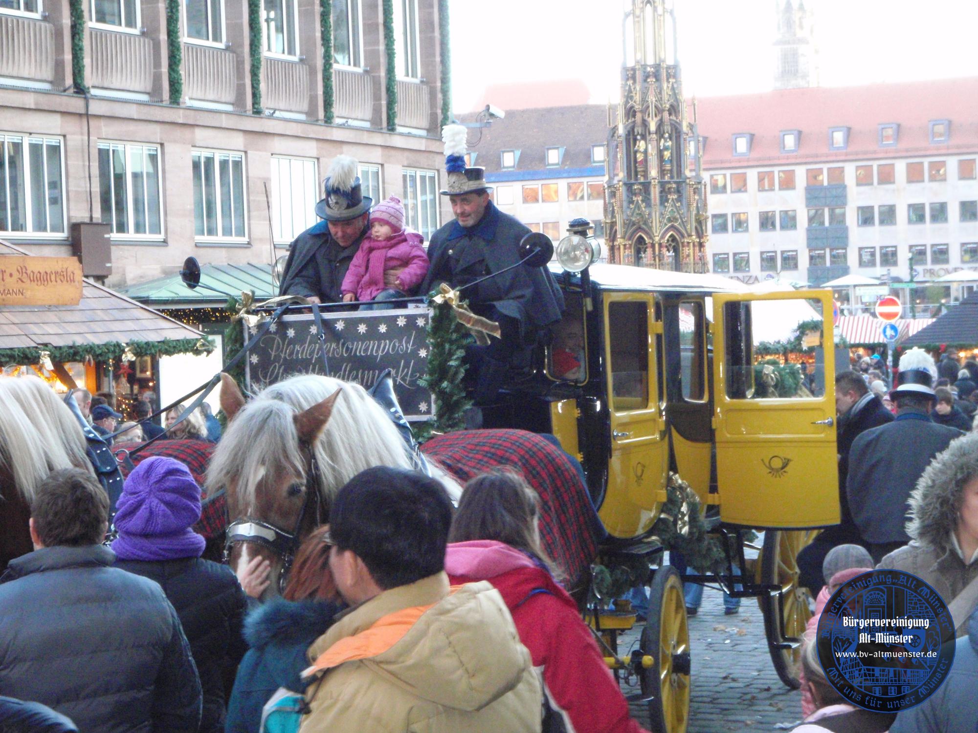 2011: Weihnachtsmarkt Nürnberg · BVAM · Bürgervereinigung Alt-Münster e.V.